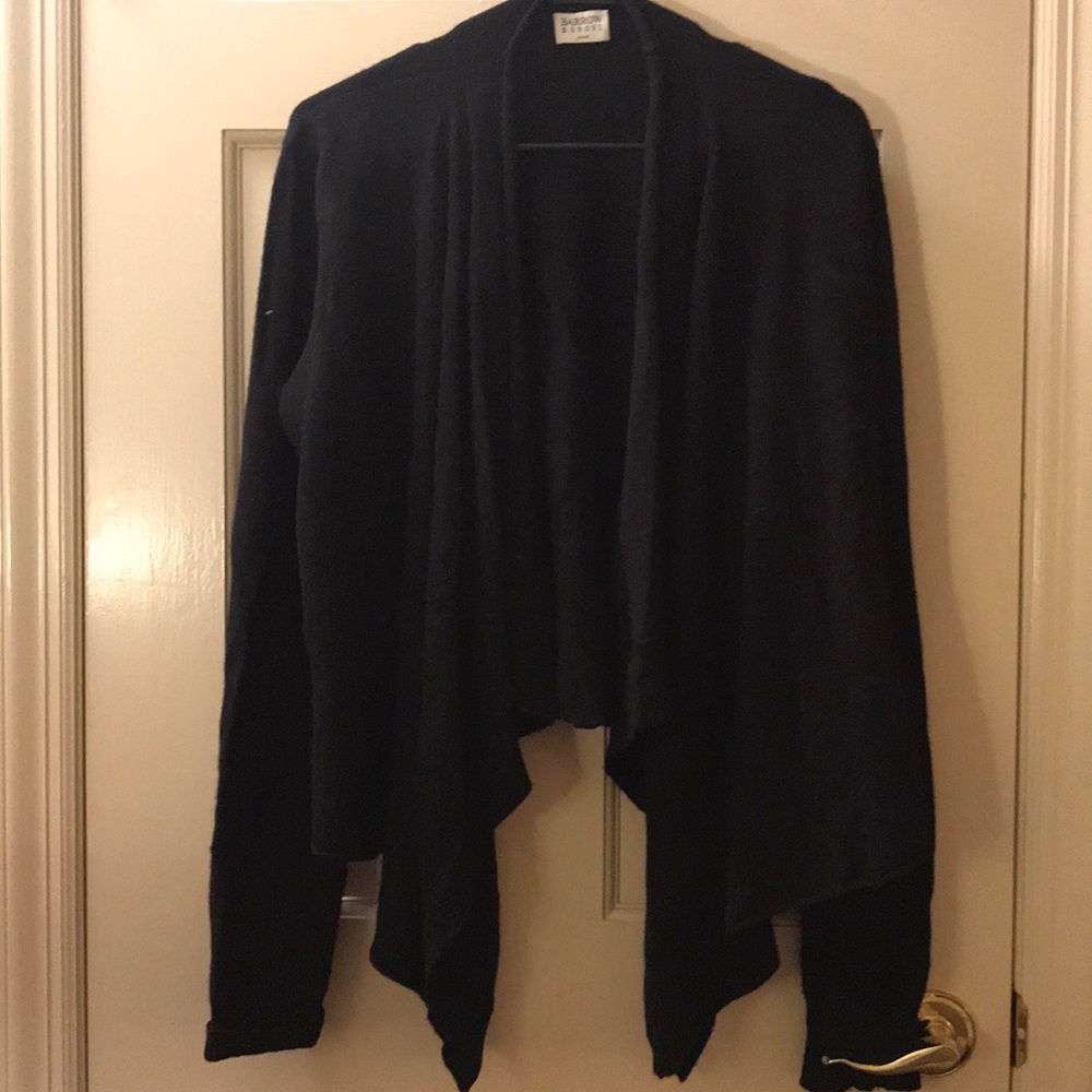 Black cardigan